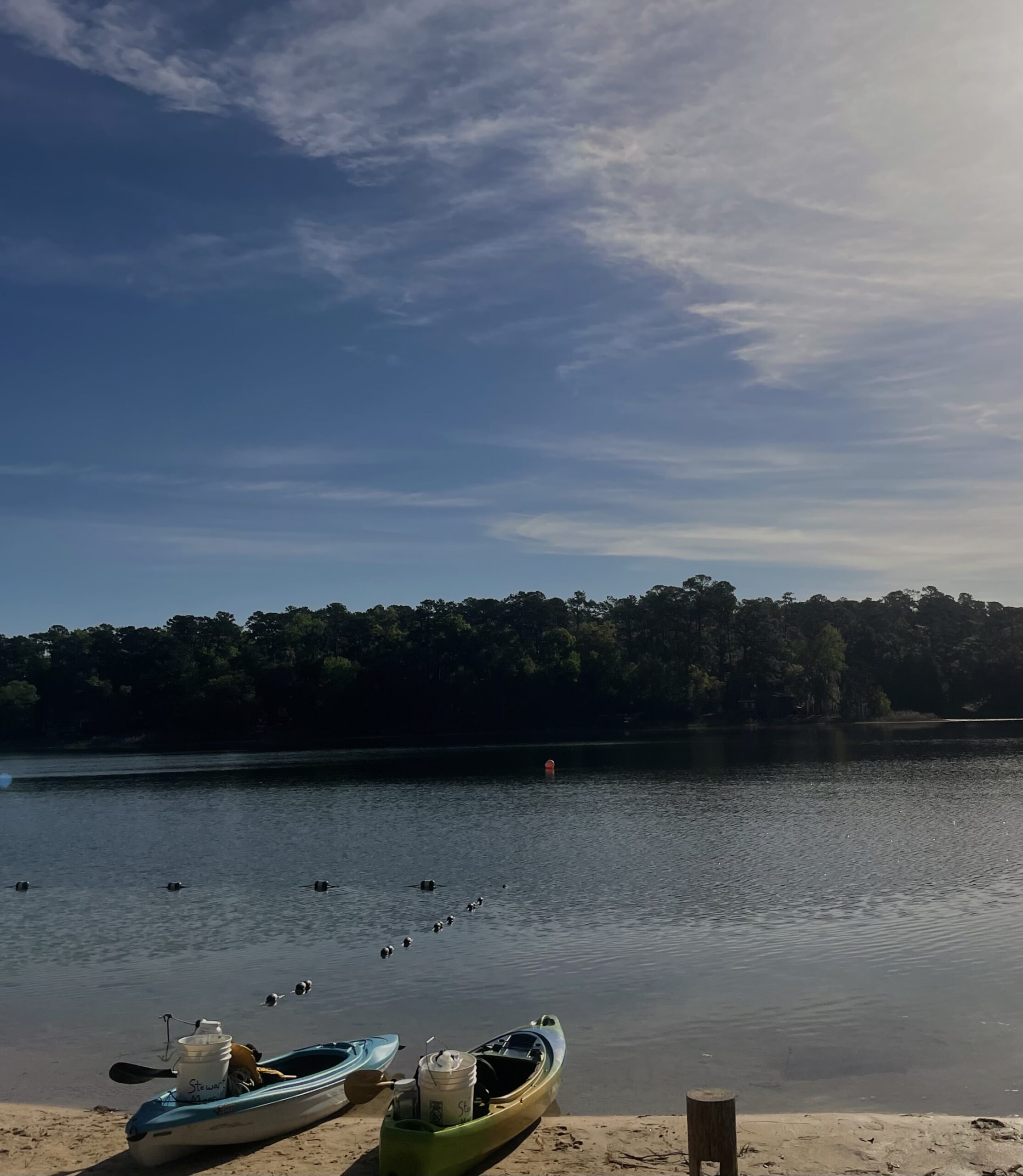 Daphnia Sample Site – Lake Hall