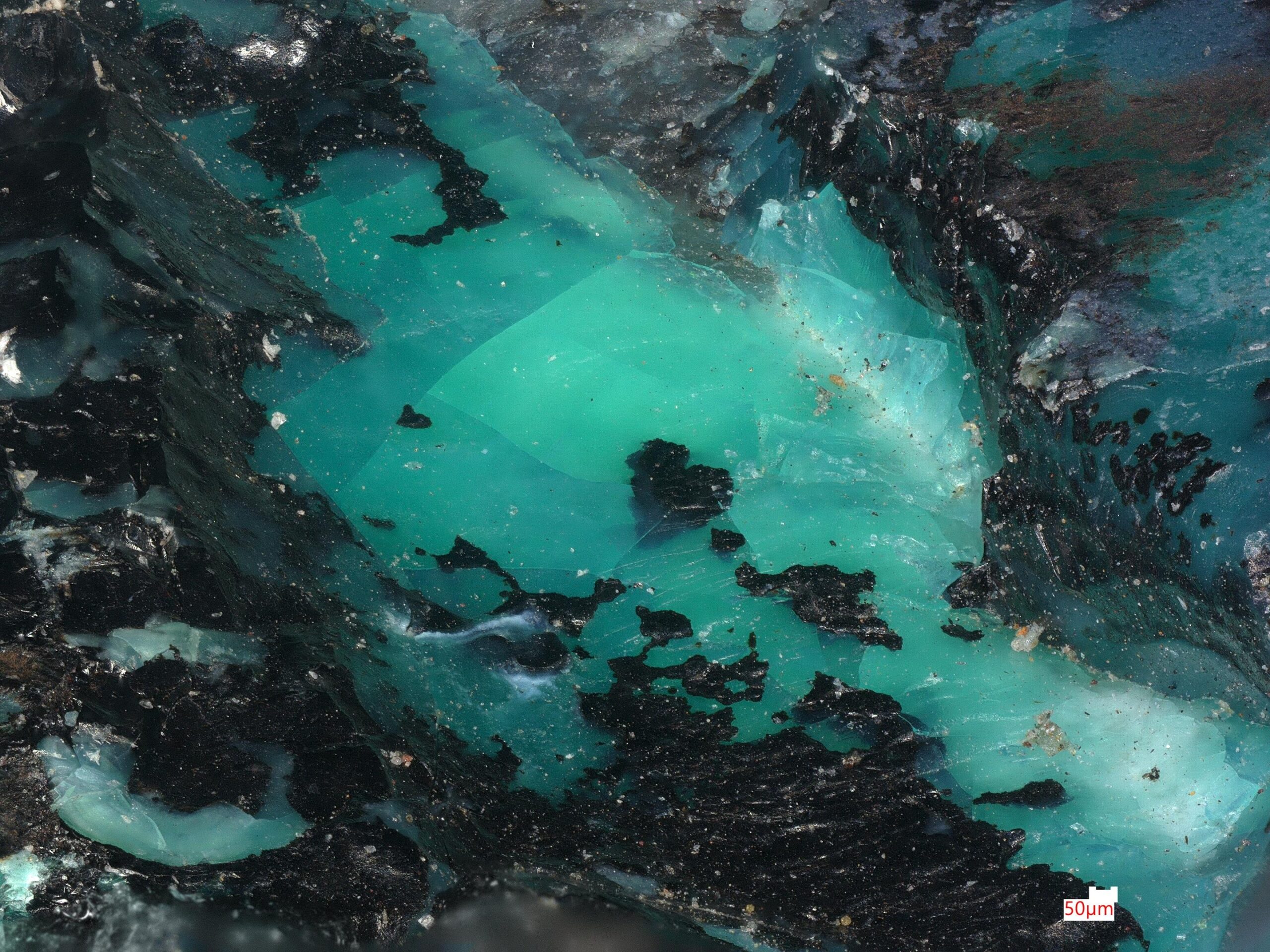 Heart in Malachite